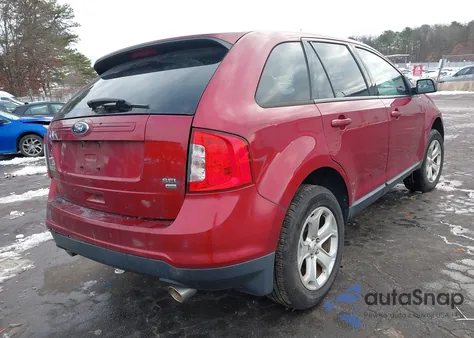 2013 Ford Edge Sel из США, поврежденный, VIN 2FMDK4JC0DBB73075